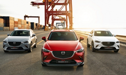 Mazda CX-3 vẫn được nhập khẩu từ Thái Lan.